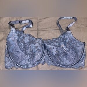 Victoria's Secret Lace Push-Up without padding- blue
